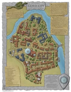rpg map fantasy maker maps town guild dragons making medieval dungeons districts cartographer village dnd cities community ward building phandalin