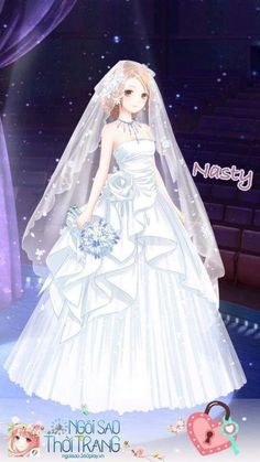 81 Best Anime Wedding Dresses Images Anime Wedding Anime
