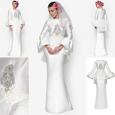 Baju Pengantin Terkini 2016 2017 Rizalman Bridalwear Rose Lace Baju Pengantin Terkini 2016 2017 Rizalman Bridalwear Camellias Puff Dress