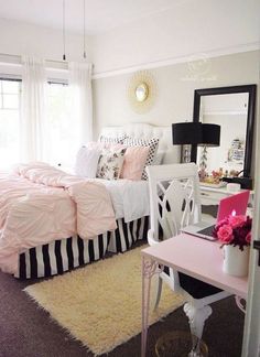 How To Make The Most Of Your Small E Home Decor Pinterest 55 Beautiful Bedroom Decor Ideas For S Age Bedroomdecor Pink