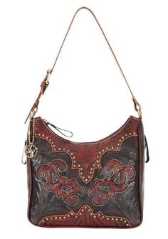 47 Best American West Kippys Belts Images On Pinterest In 2018 American West Concealed Carry Hand Tooled Leather Handbag Crimson Red Dark Brown