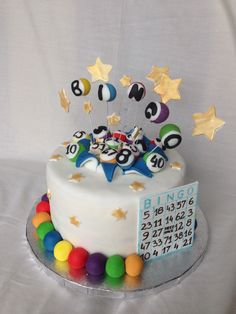 a delicious looking cake for the ultimate bingo fan i think i could