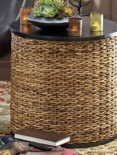hand woven seagrass coffee tables in a knit-weave of water hand woven seagrass coffee tables in a knit-weave of water