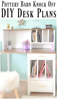 Diy Desk Hutch With Free Plans From Ana White Pinterest Diy Desk Hutch With Free Plans From Ana White Pinterest And Desks