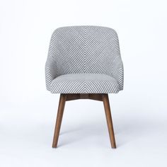 saddle office chair westelm a nod to mid century design our
