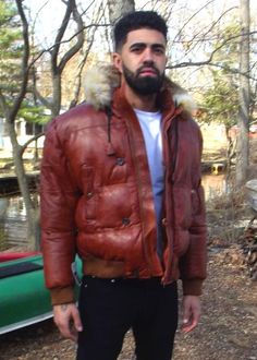 TLE Resident Evil 4 Leon Kennedy Bomber Faux Shearling Gaming Brown Real Leather Jacket