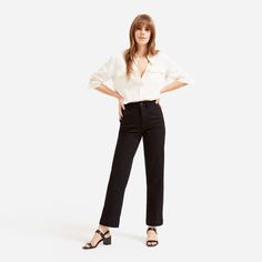 Doufine Womens 2 Piece Outfits Cardigan Kimono Cover-Up Wide Leg Pants Set