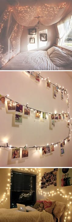 Gorgeous fairy light inspiration for your home Diy Room Décor, Diy Room Decor, Teen Bedroom Decor, Room Diy, Room Ideas, Room Goals, Room Inspiration, Roomspiration