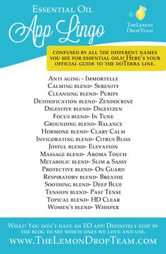144 Best Essential Oils Images Doterra Cheat Sheet To Help You Know Which Doterra Oil Is Meant When Using A Reference Such