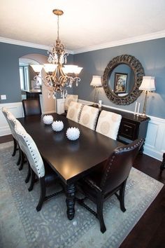 Love Blue Dining Roomssherwin Williams Foggy Day Is A Nice Muted Cool Blue Dining Room Ideas Design Decoration Love Blue Dining Roomssherwin Williams Foggy Day Is A Nice Muted Gorgeous Blue Dining Room Ideas Inspiration Design