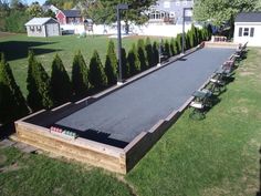 16 Best Bocce Ball Plans Images On Pinterest Court Bocce Ball Court Can Nick Make One Of These Next Patty