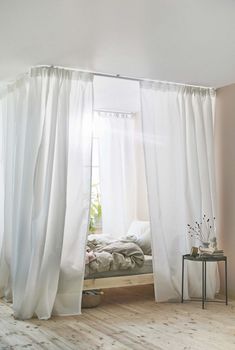 Tringle à Rideaux Extensible Basique Globe Fix-KLICK Pour Diverses Fenêtre