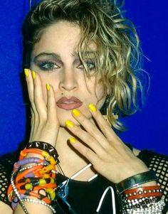 Classic Orange 80s Neon Leg Warmers Madonna Disco Dance Fame