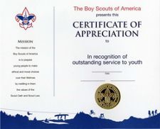 9 best certificates images scouting boy scouting boy scouts cub scout certificate of appreciation template