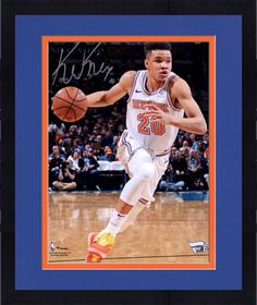 Fanatics Authentic Certified Kevin Knox New York Knicks Autographed Spalding Logo Basketball Autographed Basketballs