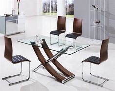 Mesa de comedor de comedor tapa de cristal | Mesas comedor Mesa de comedor de comedor tapa de cristal | Mesas comedor