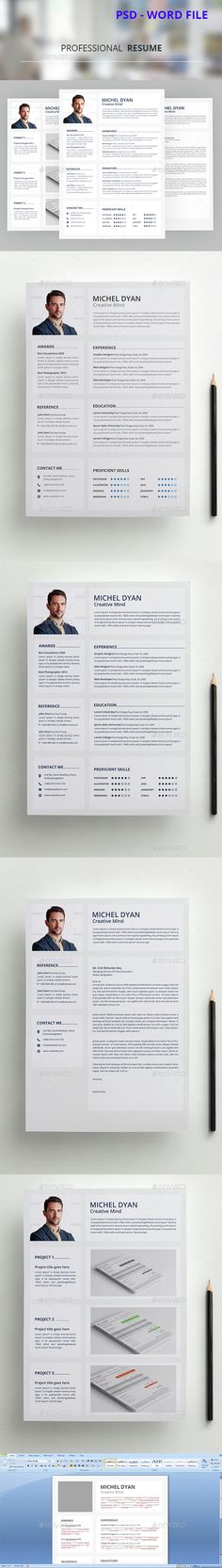 Great, clean resume design! For more resume design inspirations - graphic resume template Great, clean resume design! For more resume design inspirations - graphic resume template