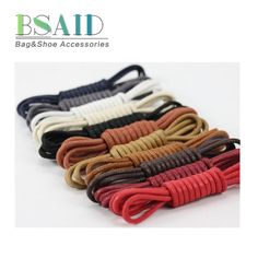 Shoelaces Round Athletic Shoes Lace 3 Pair for Shoe and Boot Laces Shoelaces Replacements