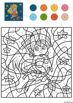 Najlepsze Obrazy Na Tablicy Pokoloruj Według Kodu 187 Coloring