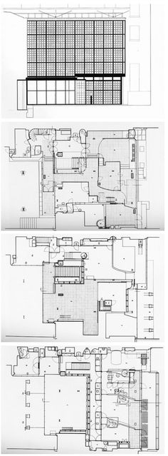AD Classics Maison de Verre Pierre Chareau + Bernard Bijvoet - plan architecturale de maison AD Classics Maison de Verre Pierre Chareau + Bernard Bijvoet - plan architecturale de maison