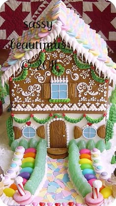 35 Best Gingerbread Houses Images On Christmas Cookies Gingerbreadhouse Abba1 By Sassybeautimus Via Flickr Gingerbread House Dreamy