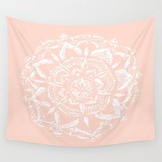 Pink Wall Tapestry light pink mandala wall tapestry, pink wall tapestry, blush pink Pink Wall Tapestry light pink mandala wall tapestry, pink wall tapestry, blush pink