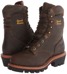 Chippewa Boots Men's Waterproof Insulated 25408 USA-Made 9 Inch Work ... Chippewa 9