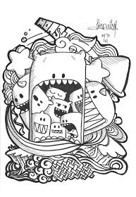 382 best Doodle & Monster Coloring Pages images on Pinterest ... 382 best Doodle & Monster Coloring Pages images on Pinterest ...