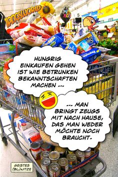 Betrunken flirten ist wie hungrig einkaufen