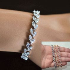 Sparkly 2cm wide white /& AB diamante faux leather wrap around bracelet choker