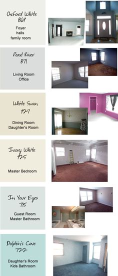 figuring out a whole house paint palette for the home pinterest