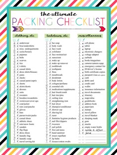 week long vacation packing list koni polycode co