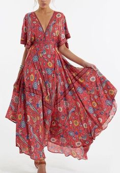 Indian Vintage Seide Rock Damen Wrap Böhmisch Gypsy Hippie Boho Sommerkleid