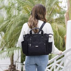 baggallini Make Way Tote with RFID Wristlet - QVC.com | Baggallini