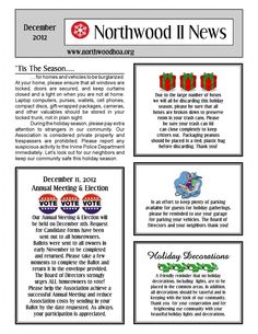 hoa newsletter templates elita aisushi co