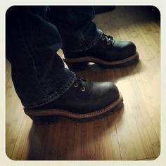 chippewa men's 9 steel toe logger