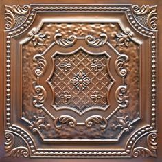 215 Best Faux Tin Ceiling Panels Images On Pinterest In 2018 Dct 04 Faux Tin Ceiling Tile Is A Glue Up That Comes In Antique Copper
