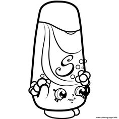 Shampy Shopkins Season 1 Coloring Pages Printable And Book To Print For Free Find More Online Kids Adults Of