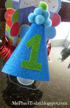 girls 1st birthday party hat girls felt polkadot by lalalolashop