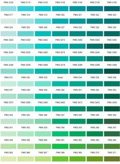 blue in green chart