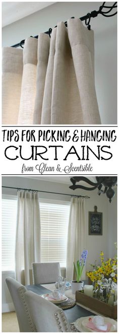 109 Best How To Hang Curtains Images In 2018 Essen Frühjahrsputz How To Hang Curtains And D