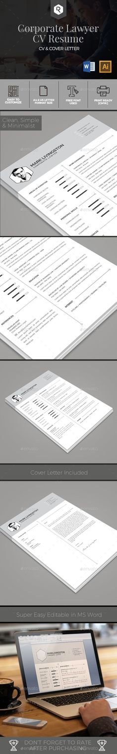 Resume Template Vector EPS, AI Illustrator, MS Word Resume - illustrator resume templates Resume Template Vector EPS, AI Illustrator, MS Word Resume - illustrator resume templates