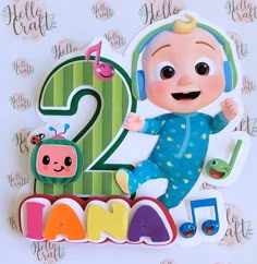 Download CocoMelon Digital File | Etsy | 1st birthday party themes ...