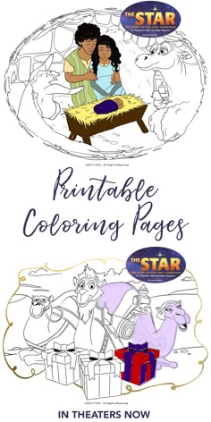 This Holiday Season Witness The Beautiful Nativity Story Through A Whole New Set Of Eyes Find Star Coloring Sheets At TheStarMovie And Teach