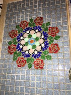 10/" 1cm-25cm 1/" Bleu Acrylique En Miroir Rectangle Artisanat Mosaïque//MUR CARRELAGE