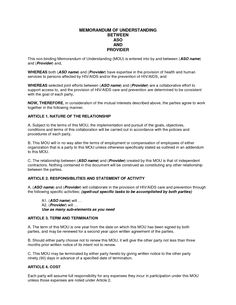 mou format