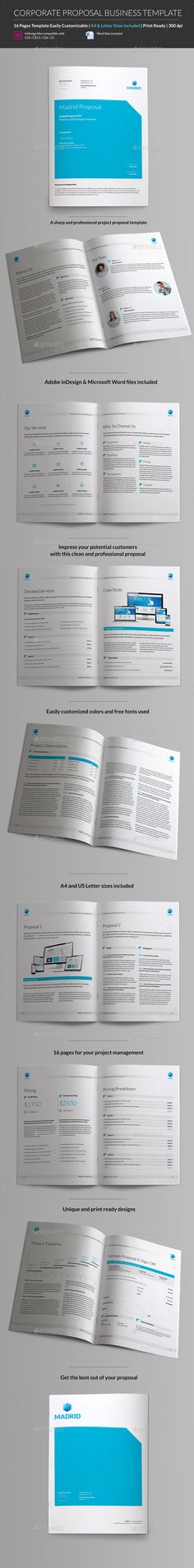 Corporate Ebook Graphics, Indesign templates and Business brochure - microsoft word proposal templates Corporate Ebook Graphics, Indesign templates and Business brochure - microsoft word proposal templates