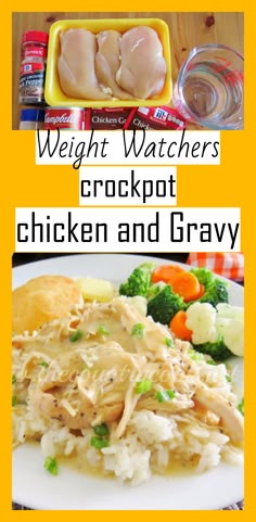 weight watchers crockpot chicken and Gravy - weight watchers recipes freestyle