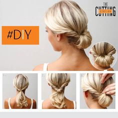 Pin By Grace On Hair Health And Beauty Pinterest Style Looking For The Perfect Hairdo Days When You Don T Have A Lot Of Easy Chignonmedium Length Hairs Our