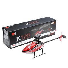 XK k110 Blast 6 Canal 3d6g Flybarless hélicoptère RTF-Neuf